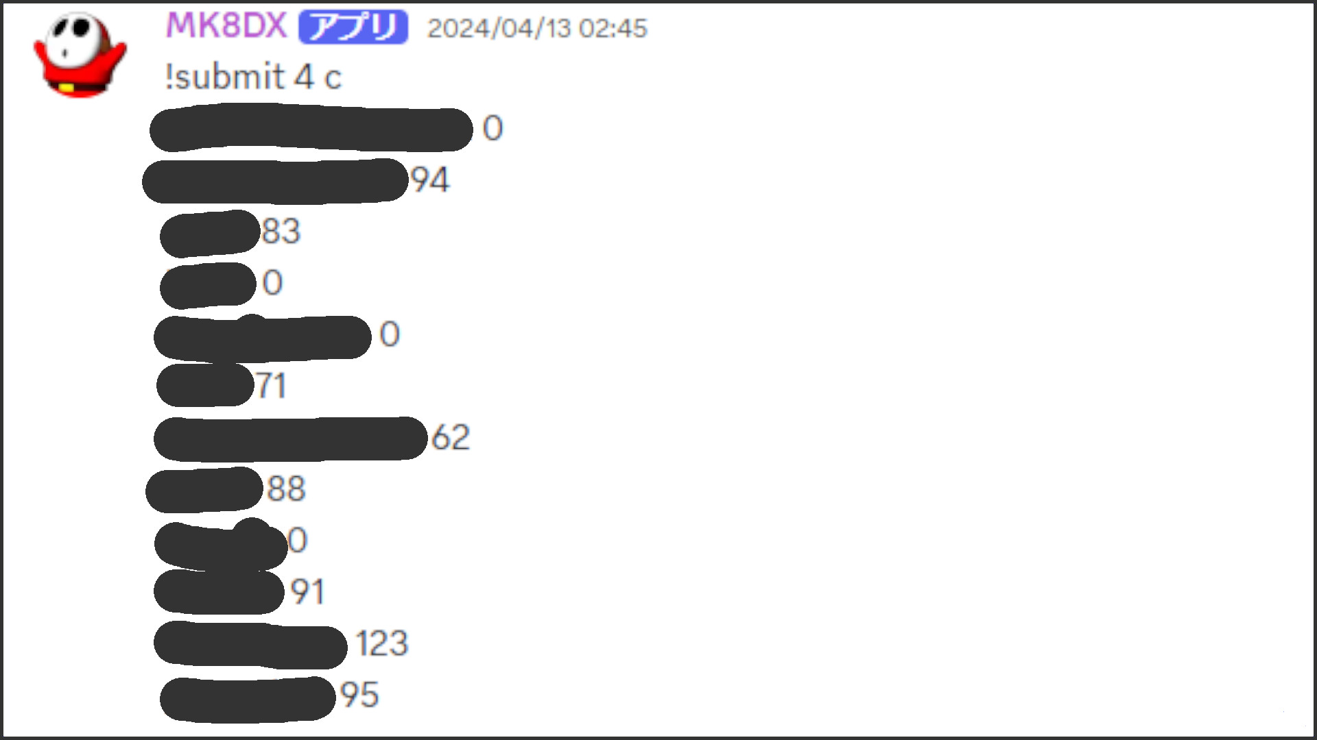 ラウンジの集計手順3